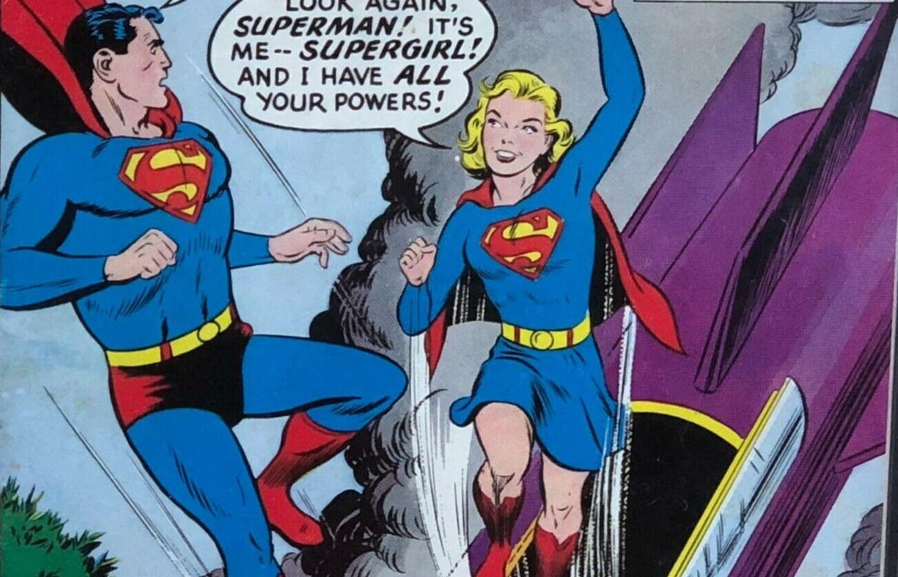 Prima apparizione di Supergirl in Action Comics 252
