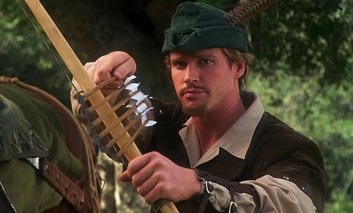 Robin Hood un uomo in calzamaglia