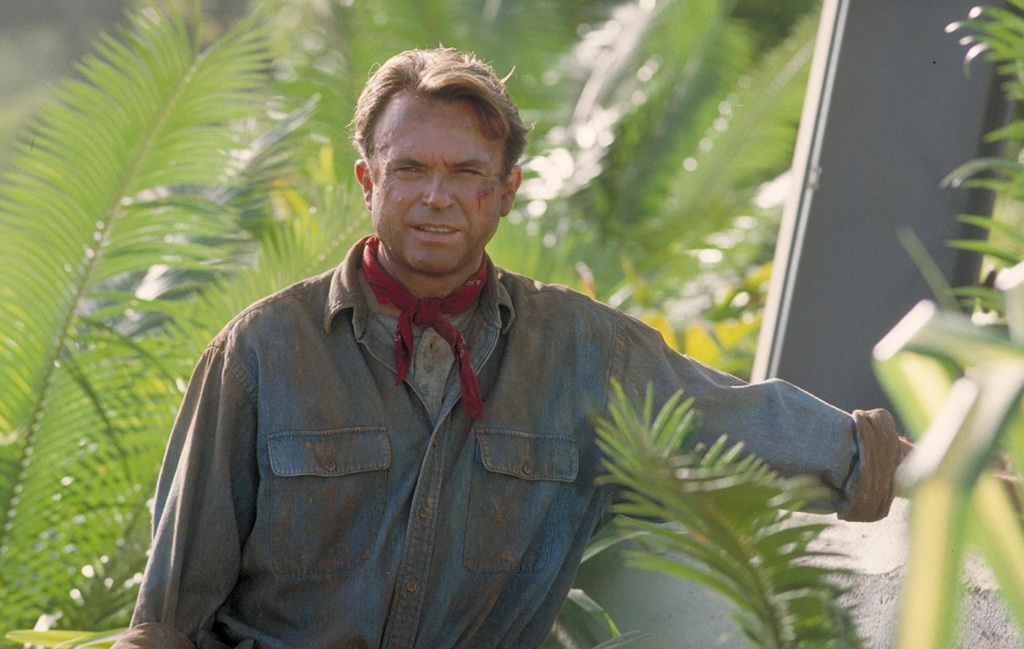 Sam Neill in Jurassic Park (1993) casting film