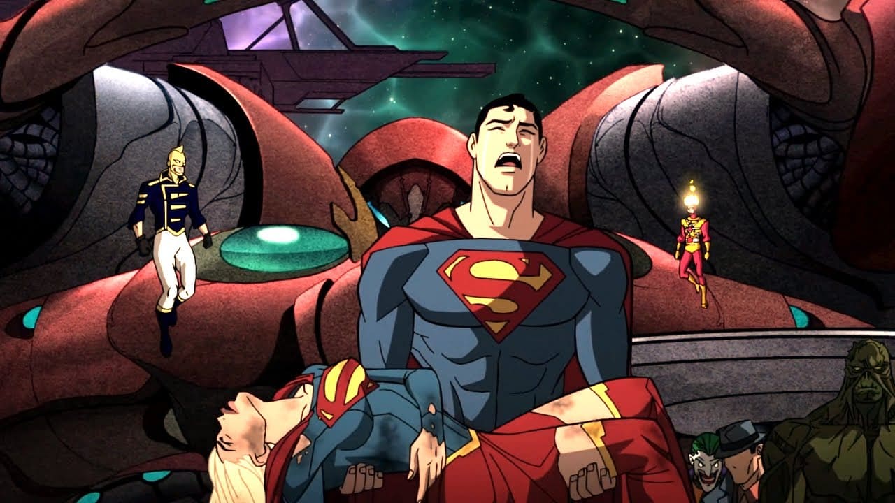 Una scena della serie animata Crisi sulle Terre Infinite