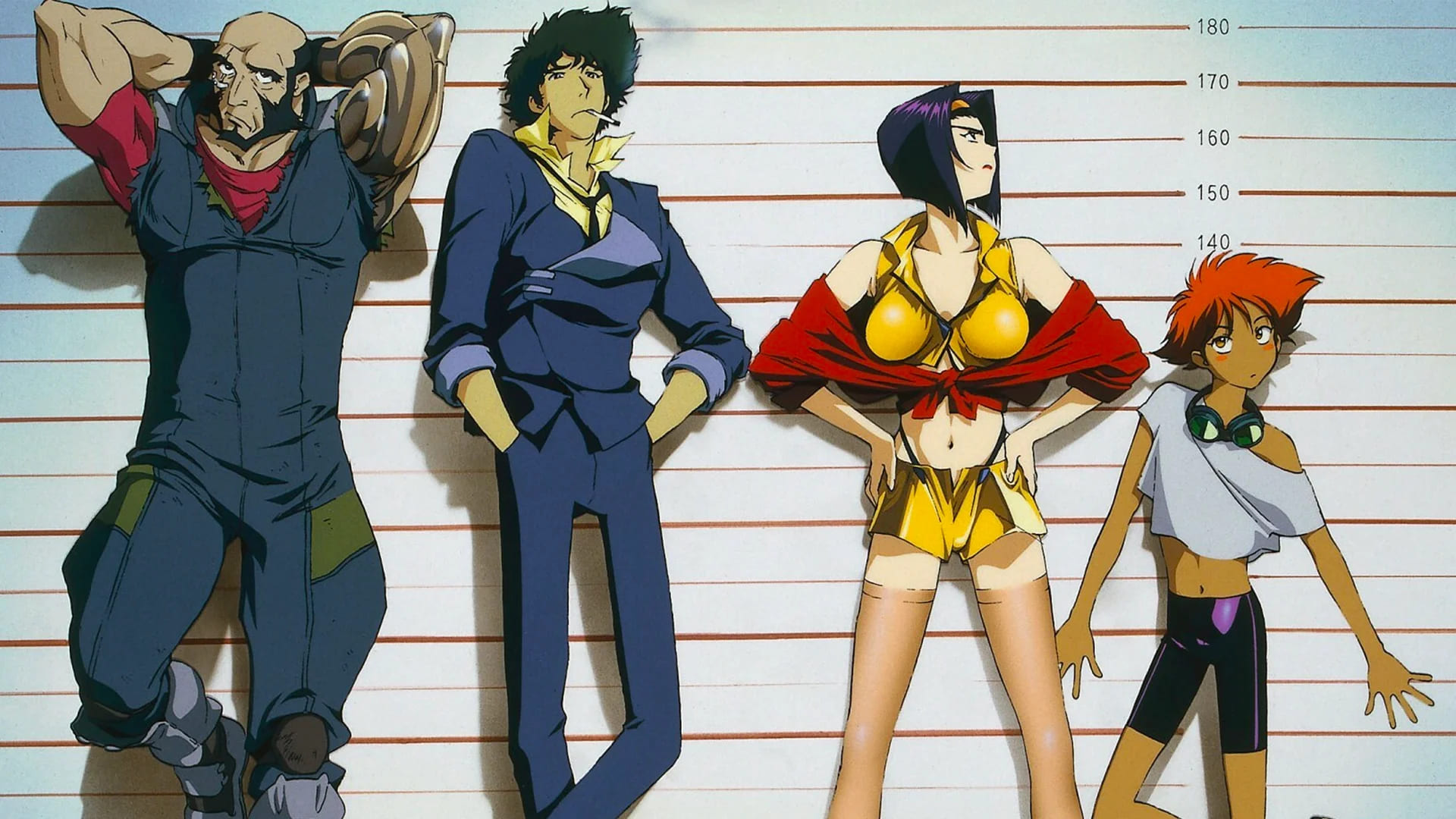 Una scena della sigla di Cowboy Bebop