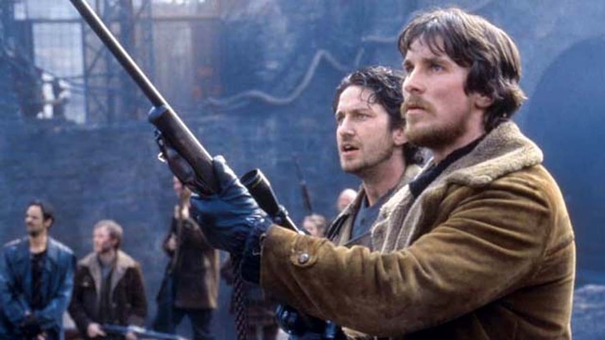 Christian Bale in Il Regno del Fuoco