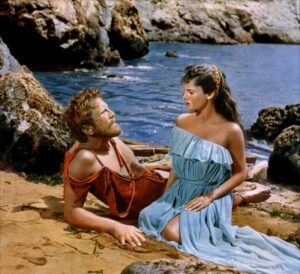 Kirk Douglas e Rossana Podestà ulisse
