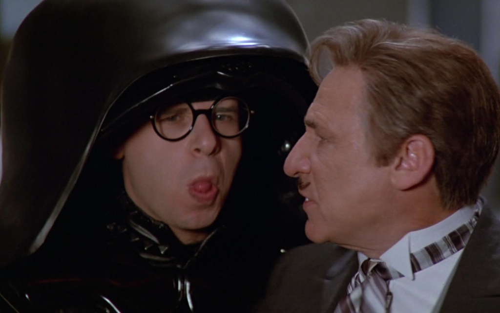 Mel Brooks e Rick Moranis in Balle spaziali (1987)