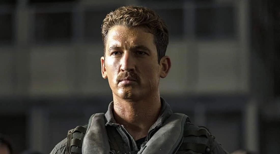 Miles Teller in Top Gun Maverick