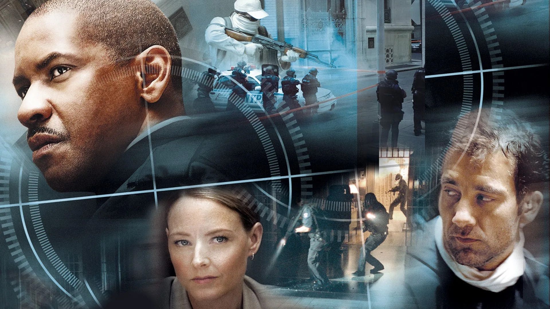 Poster del film Inside Man con Denzel Washington Poster del film Inside Man con Denzel Washington