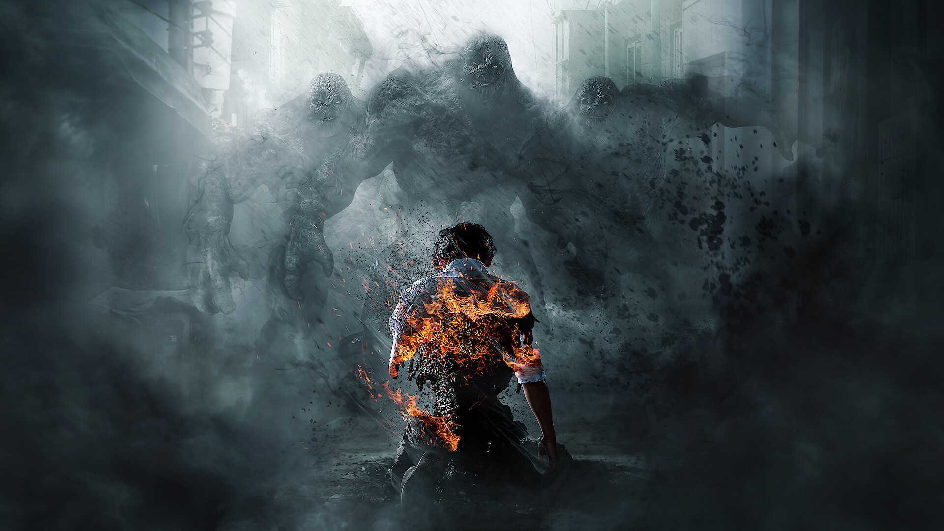 Poster della serie coreana Hellbound