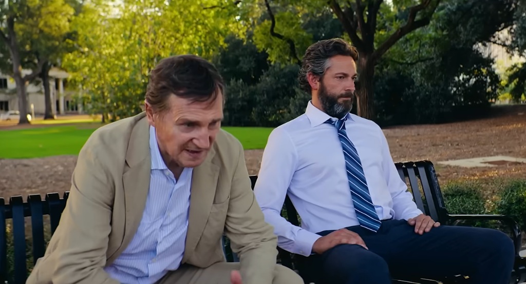The Fix film Liam Neeson e Zachary Levi