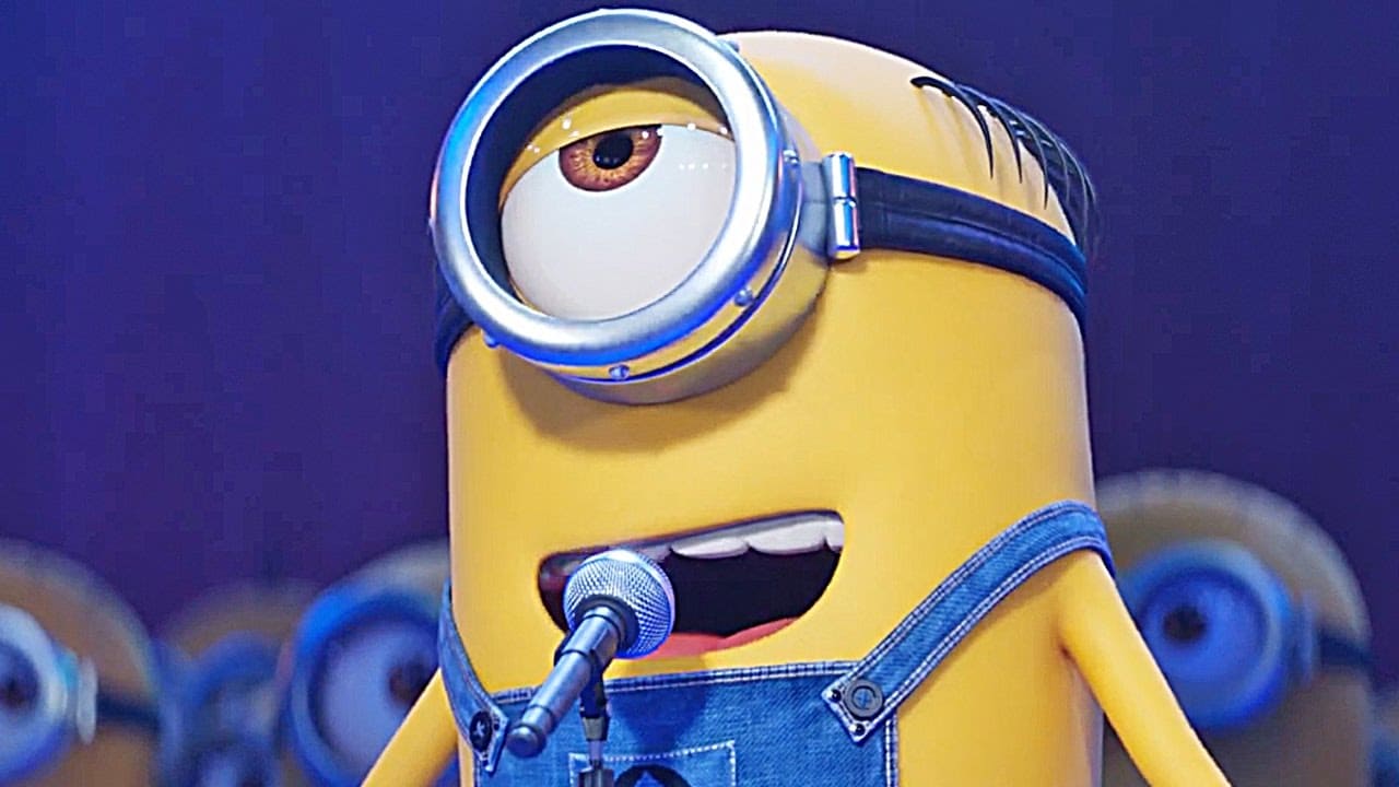 Un Minions canta in Cattivissimo Me 3