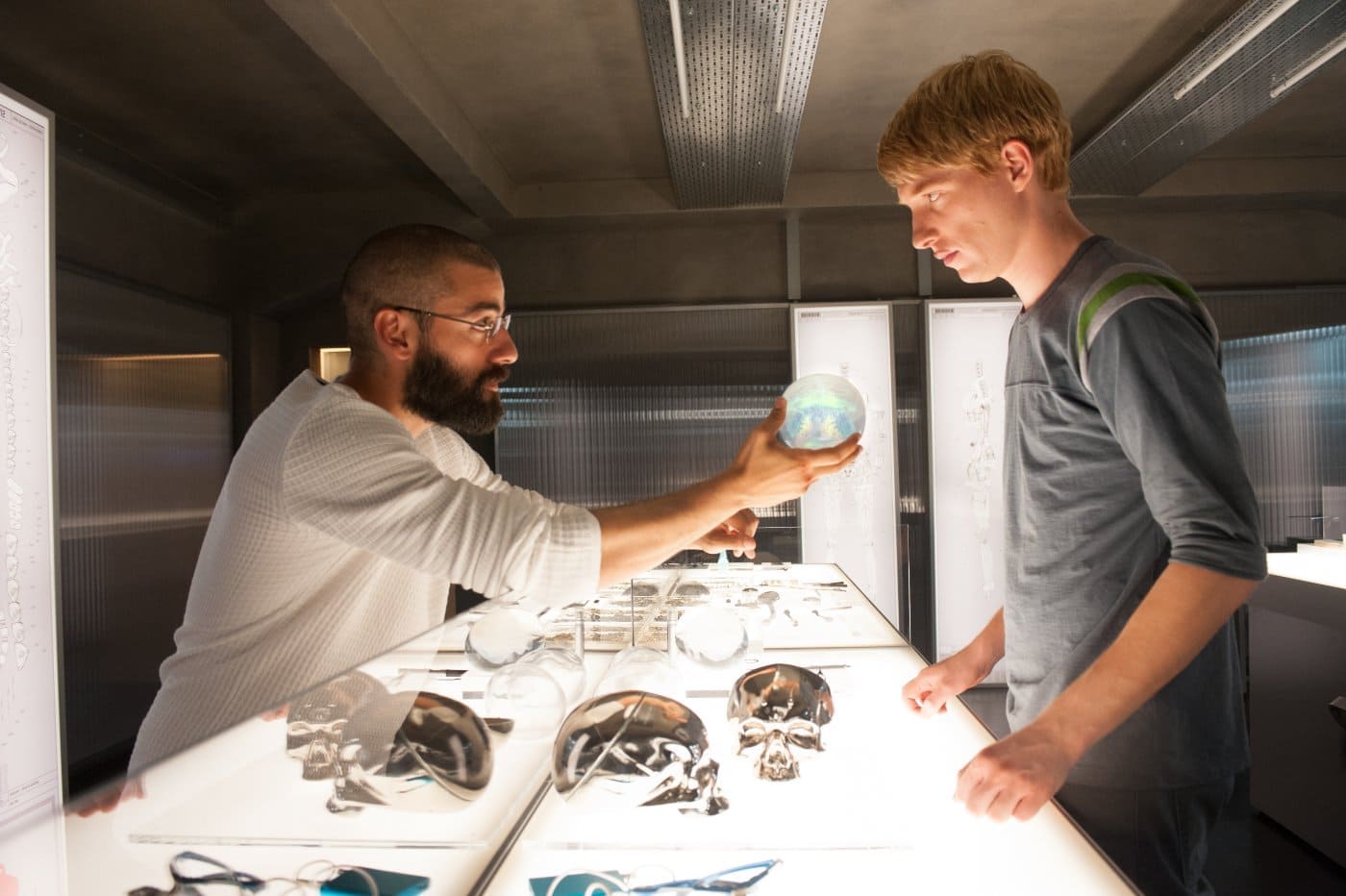 Una scena di Ex Machina Una scena di Ex Machina