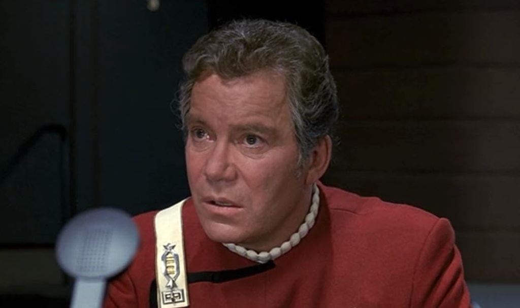 William Shatner in Rotta verso l’ignoto (1991) star trek William Shatner in Rotta verso l'ignoto (1991) star trek
