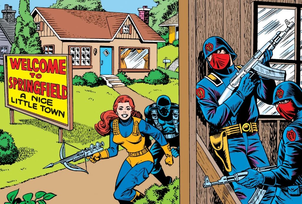 gi joe springfield città fumetti