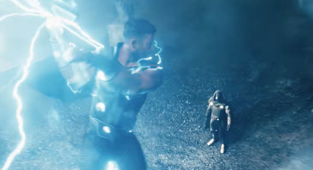 thor contro destino in avengers doomsday