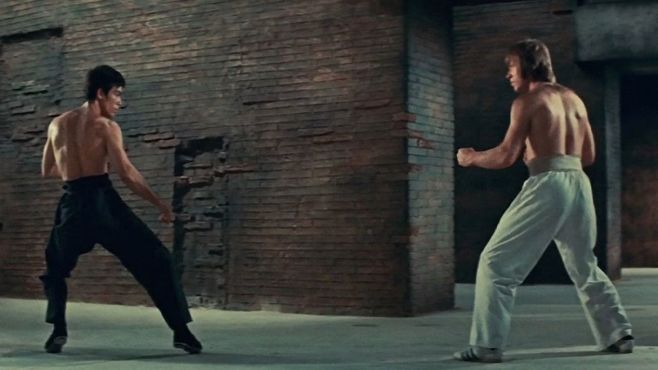 Chuck Norris e Bruce Lee