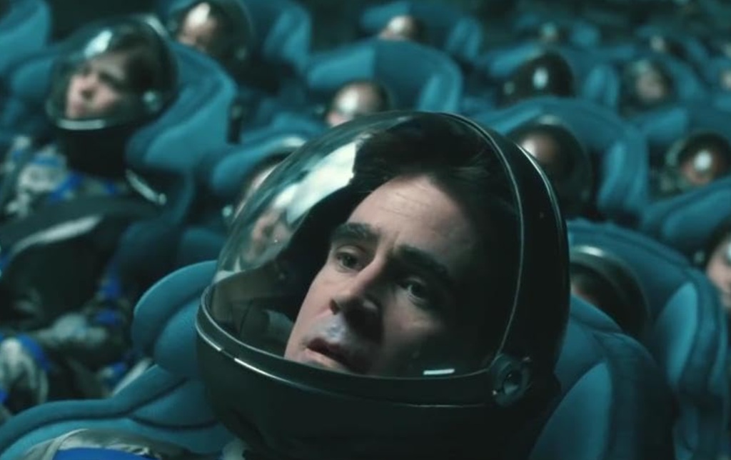 Colin Farrell in Voyagers (2021) film Colin Farrell in Voyagers (2021) film