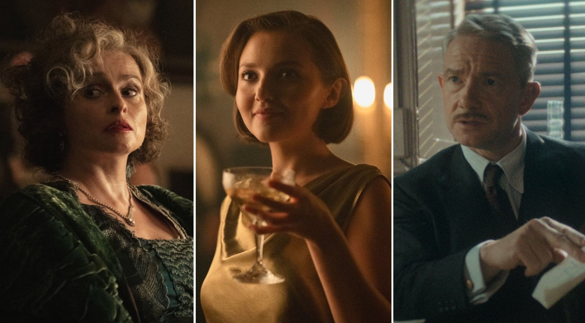 Helena Bonham Carter e Martin Freeman in I Sette Quadranti Helena Bonham Carter e Martin Freeman in I Sette Quadranti