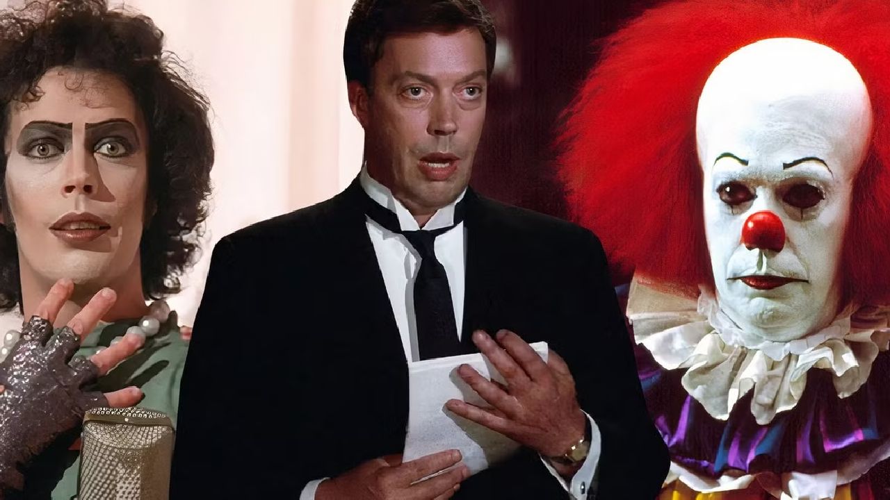 Tim Curry nei suoi svariati ruoli