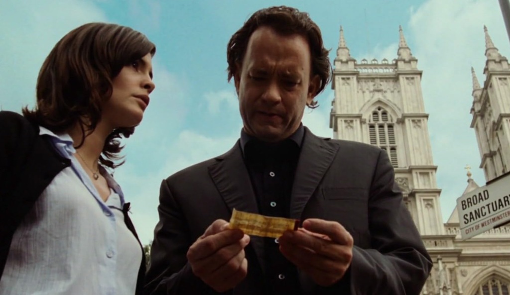 Tom Hanks e Audrey Tautou in Il codice da Vinci (2006) Tom Hanks e Audrey Tautou in Il codice da Vinci (2006)