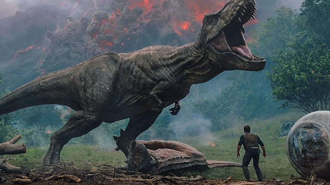 Una scena di Jurassic World Il Regno Distrutto