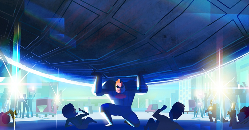 gli incredibili 3 film pixar concept