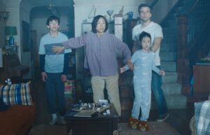 wagner Moura e Greta Lee in The Last House (2026) film netflix