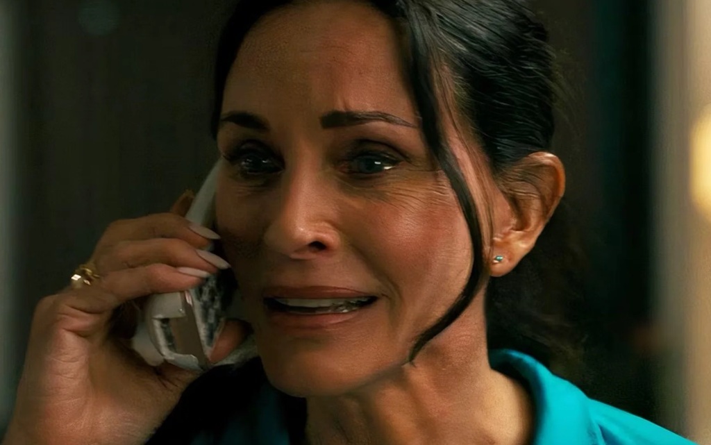 Scream film Courtney Cox telefono