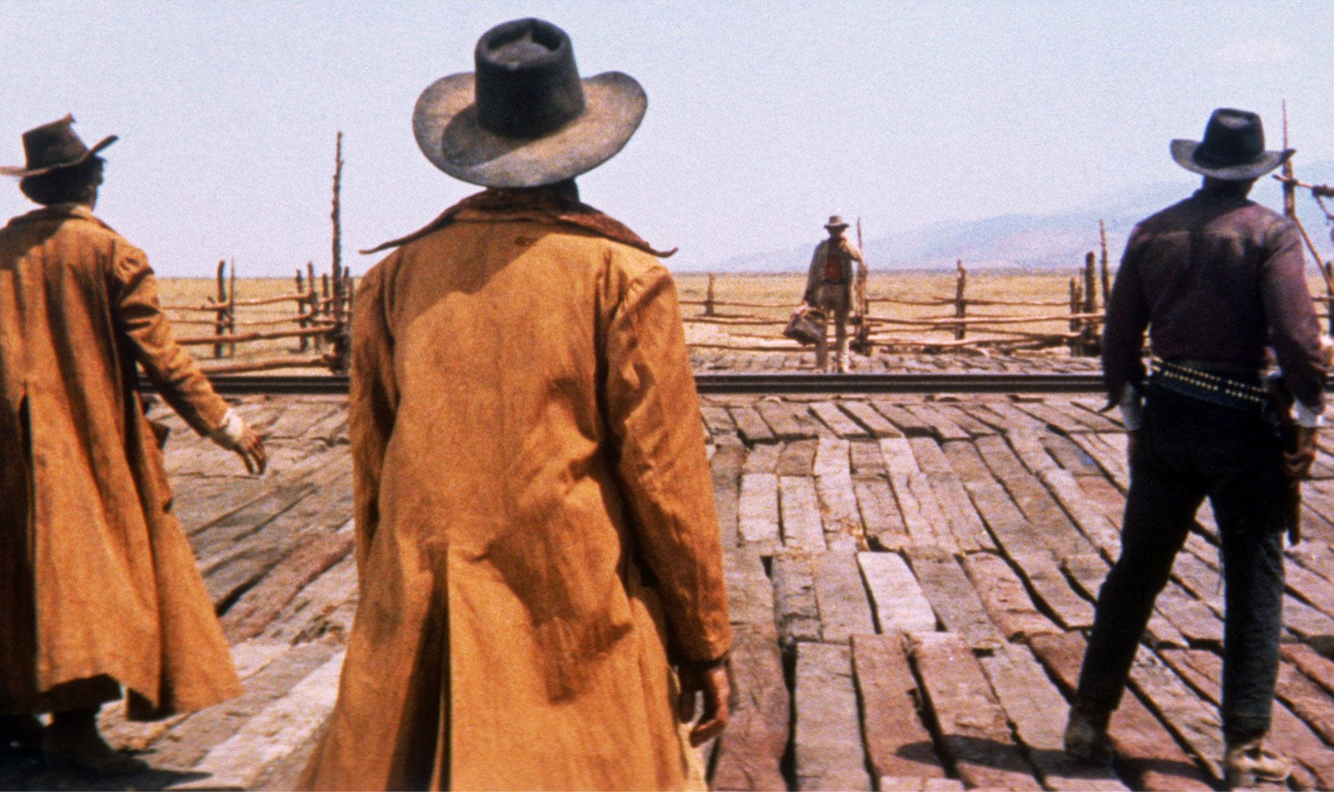 Una scena di C'era una volta il west