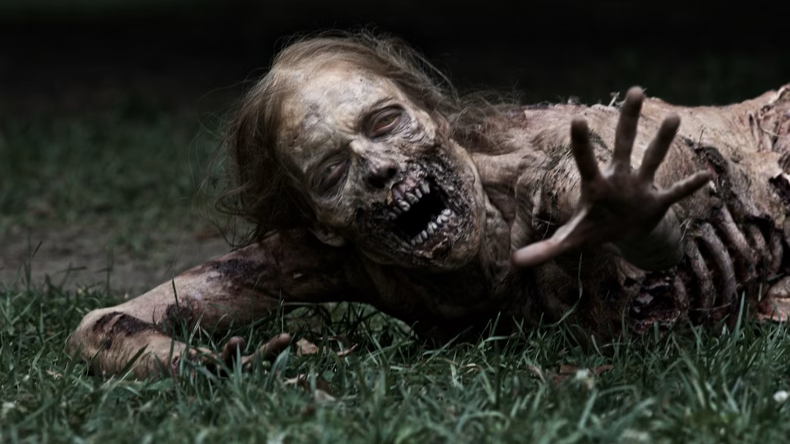Una scena di The Walking Dead Una scena di The Walking Dead