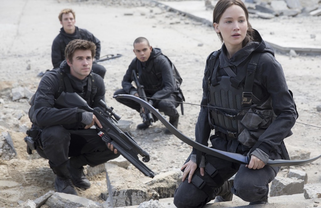 Jennifer Lawrence in Hunger Games Il canto della rivolta Parte 2 (2015)