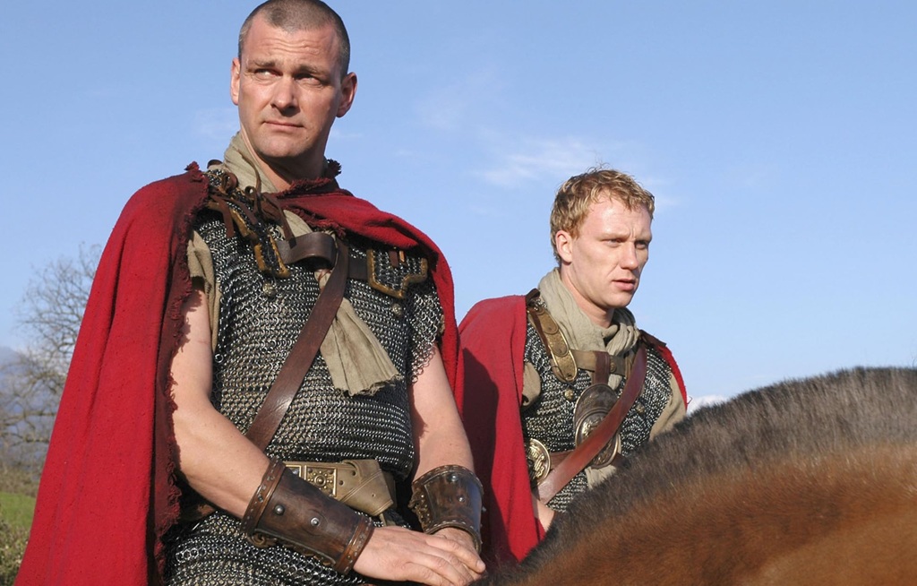 Kevin McKidd e Ray Stevenson serie Roma (2005) Kevin McKidd e Ray Stevenson serie Roma (2005)