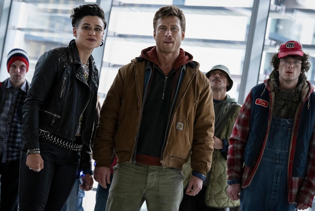 glen powell the running man flop