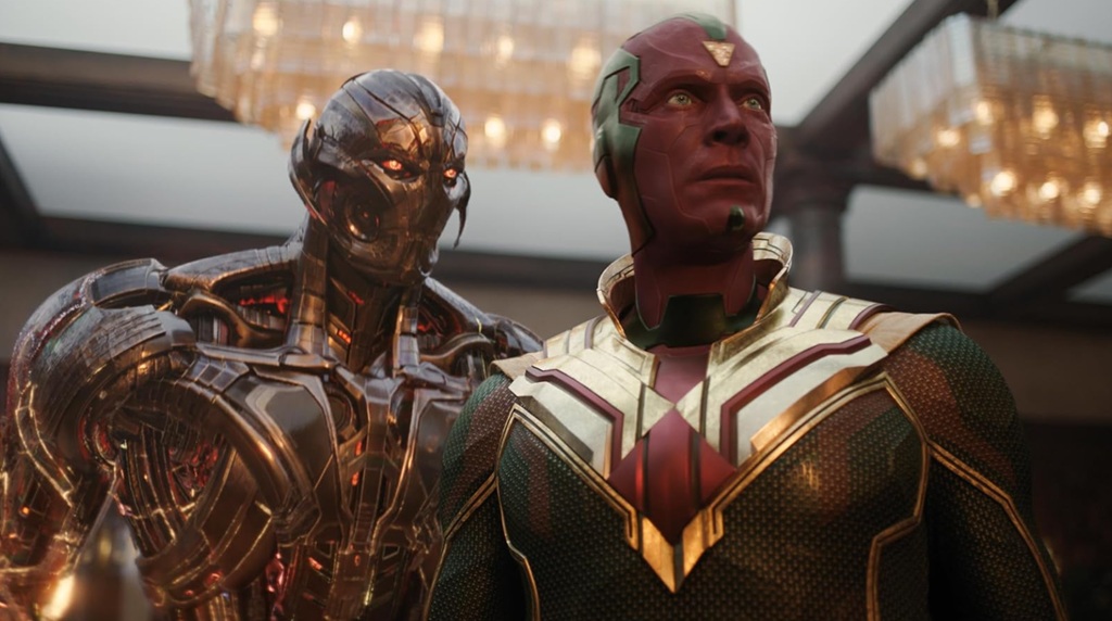 paul bettany e ultron in visionquest serie